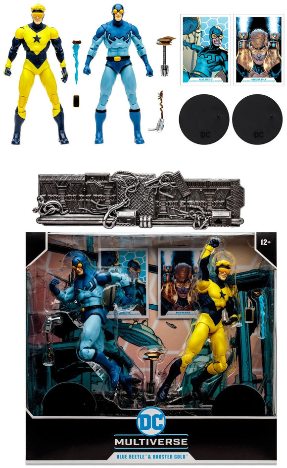 DC Multiverse Booster Gold and Blue Beetle 7