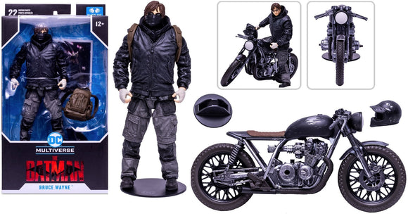 The Batman Movie Bruce Wayne Drifter & Drifter Motorcycle Set 7