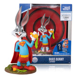 Bugs Bunny as Superman (WB 100: Movie Maniacs) 6" Inch Scaled Posed Figure - McFarlane Toys