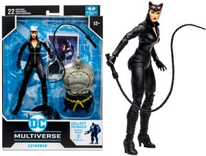 DC Multiverse Batman: Arkham City Catwoman (Build a Figure - Solomon Grundy)  7" Inch Scale Action Figure - McFarlane Toys