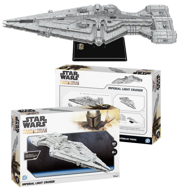 Star Wars: The Mandalorian Imperial Light Cruiser 3D Puzzle - Officially Licensed