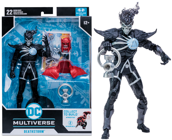 DC Multiverse Blackest Night Deathstorm (Build a Figure - Atrocitus) 7