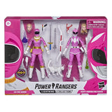 Power Rangers Lightning Mighty Morphin Pink Ranger and Zeo Pink Ranger 2 Pack 6" Inch Action Figure - Hasbro