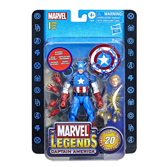 Marvel Legends 20th Anniversary Series 1 Captain America 6