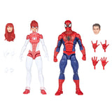 Marvel Legends Series The Amazing Spider-Man and Spinneret (Renew Your Vows) 2-pack 6" Inch Scale Action Figures - Hasbro