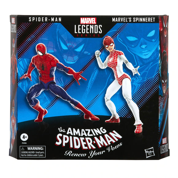Marvel Legends Series The Amazing Spider-Man and Spinneret (Renew Your Vows) 2-pack 6