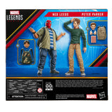 Marvel Legends Series Spider-Man Homecoming Ned Leeds and Peter Parker 2-pack 6" Inch Action Figures - Hasbro