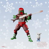 Star Wars The Black Series Mandalorian Warrior (Holiday Edition) 6" Inch Action Figure - Hasbro