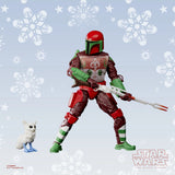Star Wars The Black Series Mandalorian Warrior (Holiday Edition) 6" Inch Action Figure - Hasbro
