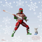 Star Wars The Black Series Mandalorian Warrior (Holiday Edition) 6" Inch Action Figure - Hasbro