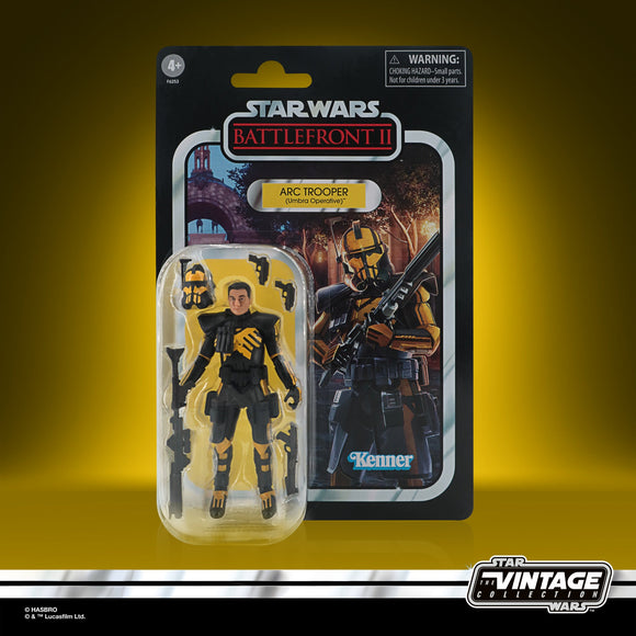Star Wars: Vintage Collection Action Figure Gaming Greats ARC Trooper (Umbra Operative) - Hasbro