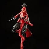 Marvel Legends Series Spider-Man Retro Elektra Natchios Daredevil 6" Inch Action Figure - Hasbro