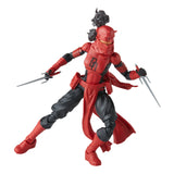 Marvel Legends Series Spider-Man Retro Elektra Natchios Daredevil 6" Inch Action Figure - Hasbro