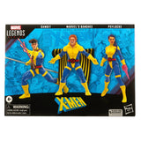Marvel Legends X-Men Marvel’s Banshee, Gambit, & Psylocke 6" Inch Action Figures - Hasbro