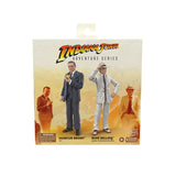 Indiana Jones Adventure Series Marcus Brody & Rene Belloq (Ark Showdown) 2 Pack 6" Inch Scale Action Figures - Hasbro *SALE!*