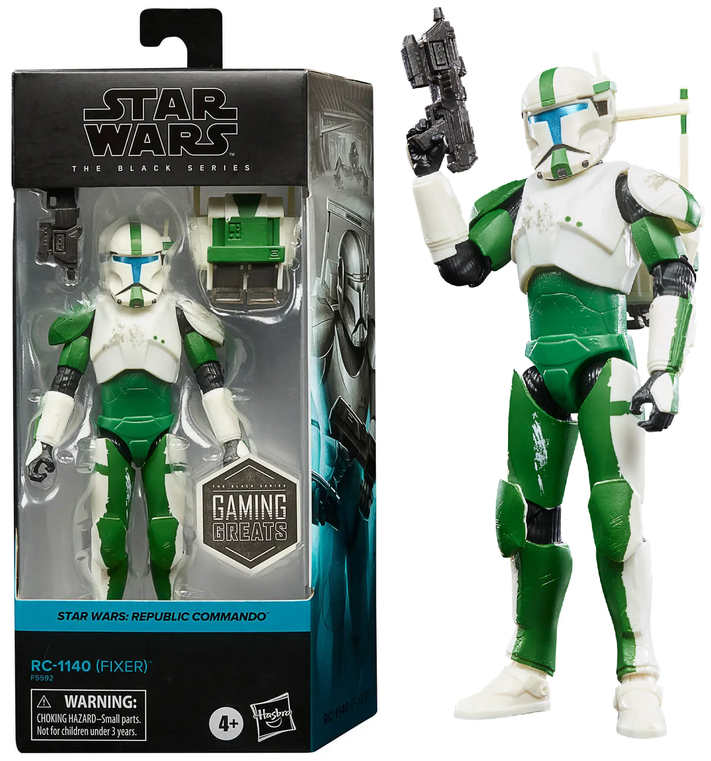 Star Wars The Black Series - Action Figure Commander Gree (Camouflage) - 15 Cm - Esclusiva Hasbro