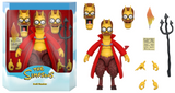 The Simpsons ULTIMATES! Wave 4 - Set of 4 Figures (Devil Flanders, King-Size Homer, Drederick Tatum & Radioactive Man) - Super7