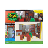 DC Retro Batman 66 - Wayne Manor Library 6" Inch Action Figure Playset / Diorama - McFarlane Toys (Target Exclusive)