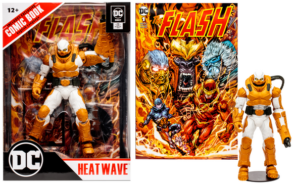 DC Comics Page Punchers Heat Wave with The Flash Comic 7