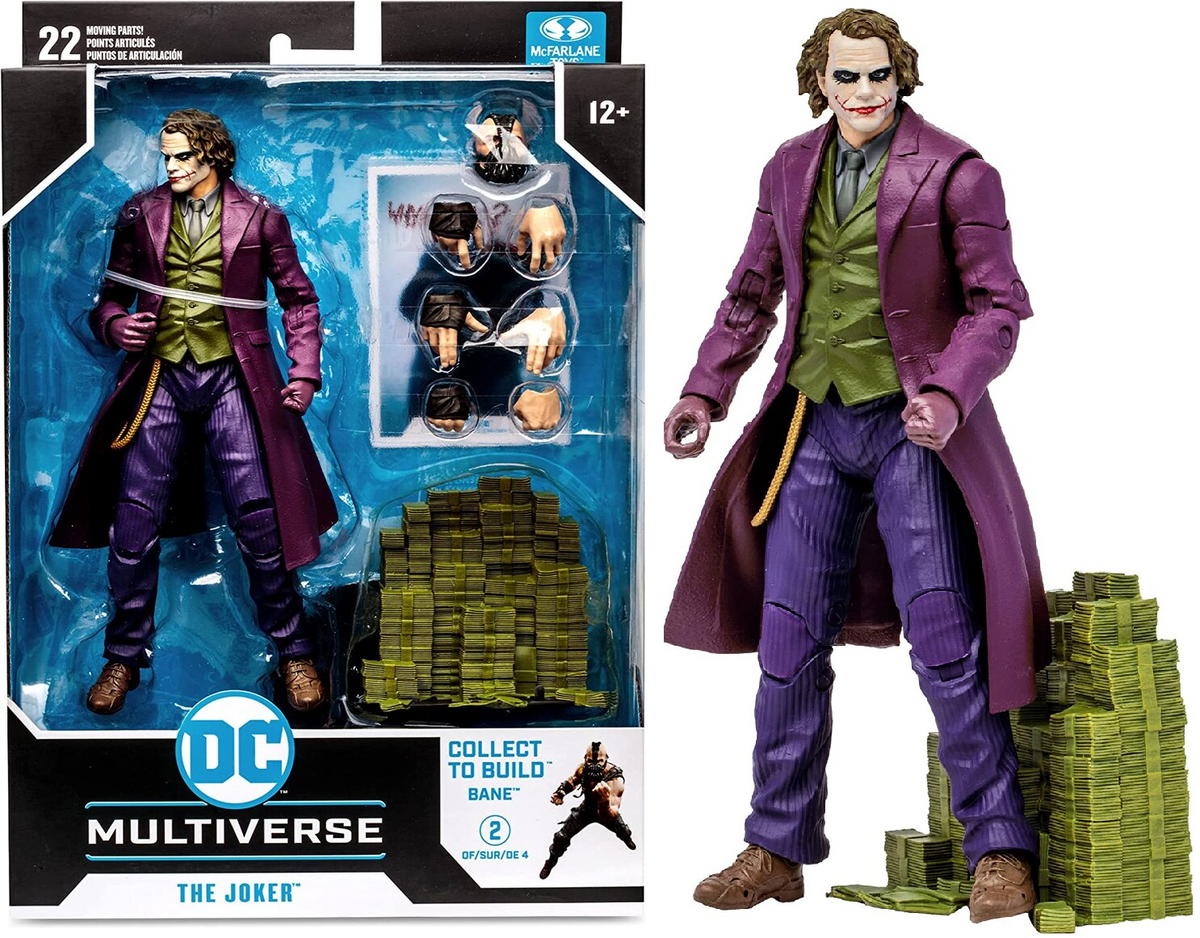 DC Multiverse The Joker (Dark Knight Trilogy) (Build a Figure - Bane ...