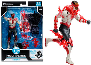 DC Multiverse Kid Flash (Dark Nights Death Metal: Speed Metal) (Build a Figure - The Darkest Knight)  7" Inch Scale Action Figure - McFarlane Toys