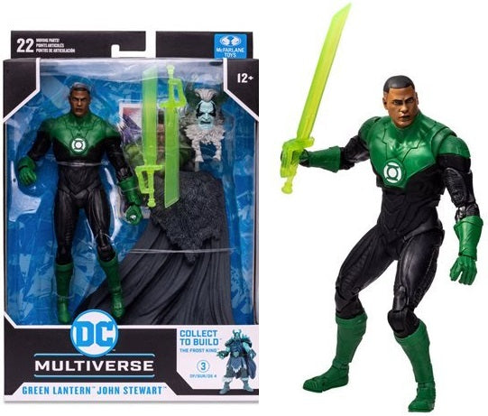 DC Multiverse Endless Winter Green Lantern John Stewart (Build a Figure - The Frost King) 7
