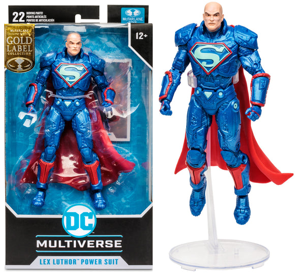 DC Multiverse Lex Luthor Power Suit (Gold Label) 7