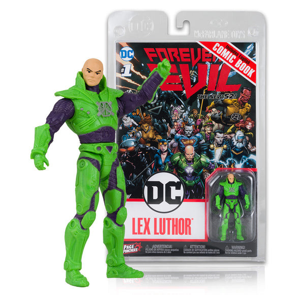 Page Punchers Lex Luthor w/Forever Evil Comic 3