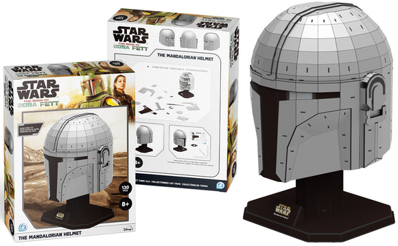 Star Wars: The Book of Boba Fett The Mandalorian's Helmet 3D Puzzle - Officially Licensed