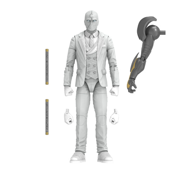 Marvel Legends Disney Plus Moon Knight Mr. Knight (Infinity Ultron BAF) 6