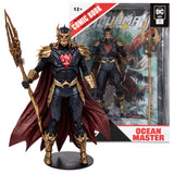 DC Multiverse Ocean Master w/Aquaman Comic (DC Page Punchers) 7" Inch Scale Action Figure - McFarlane Toys