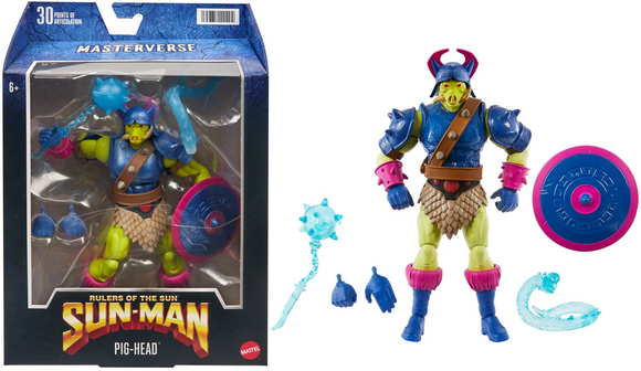 Masters of the Universe Masterverse Rulers of the Sun Pig Head 7