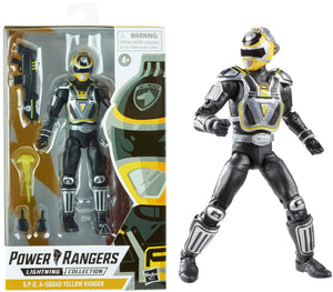 Power Rangers Lightning Collection S.P.D. A-Squad Yellow Ranger 6" Inch Action Figure - Hasbro