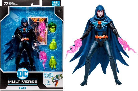 DC Multiverse Titans Raven (Build a Figure - Beast Boy) 7