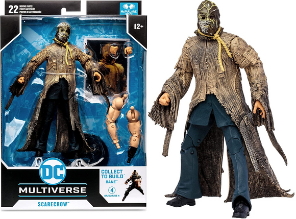 DC Multiverse Scarecrow (Dark Knight Trilogy) (Build a Figure - Bane) 7