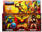 Masters of the Universe Origins 3-Pack Rulers of the Sun 5.5" Inch Action Figure Set - Mattel