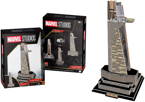 Marvel Studios: Stark Tower 3D Puzzle (Avengers) - Officially Licensed