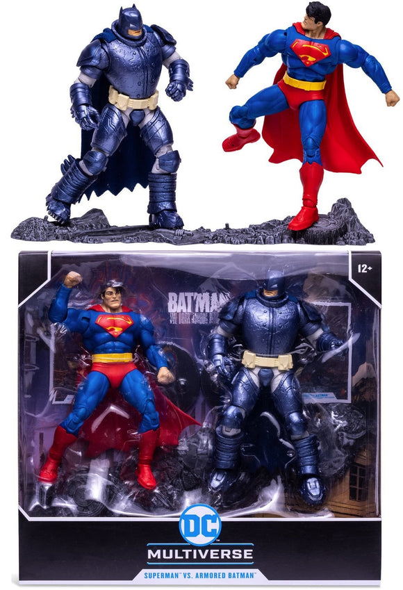 McFarlane Toys - DC Multiverse The Dark Knight Returns Superman vs. Batman 7