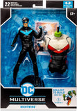 DC Multiverse Titans Nightwing (Build a Figure - Beast Boy) 7" Inch Scale Action Figure - McFarlane Toys