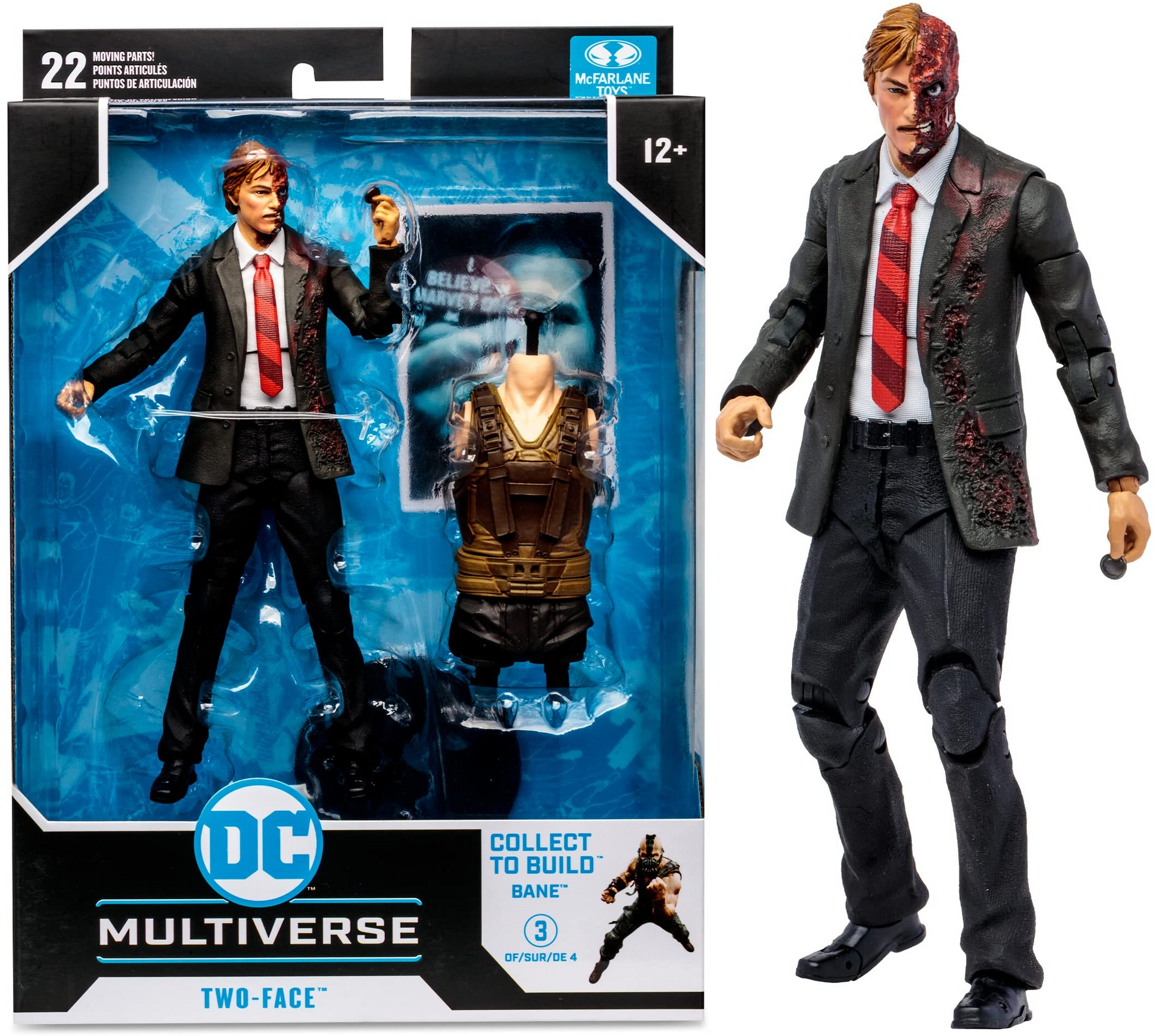 Two face 12 discount inch action figure