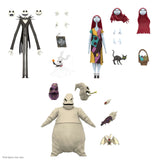 The Nightmare Before Christmas Ultimates Wave 1 (Jack Skellington, Sally & Oogie Boogie) 7" Inch Scale Action Figures - Super7
