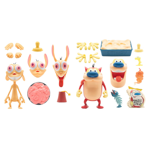 Ren & Stimpy Wave 1 - Full Set - Super7