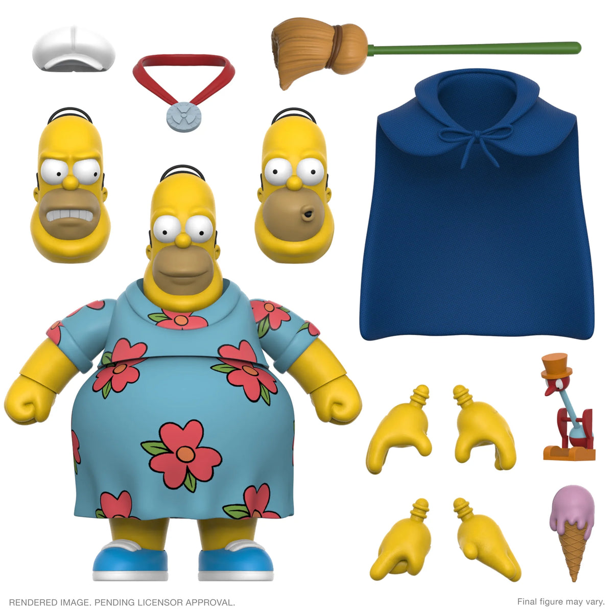 Simpson Props The Simpsons ULTIMATES! Wave 4 - King-Size Homer - Super7 – Props ...