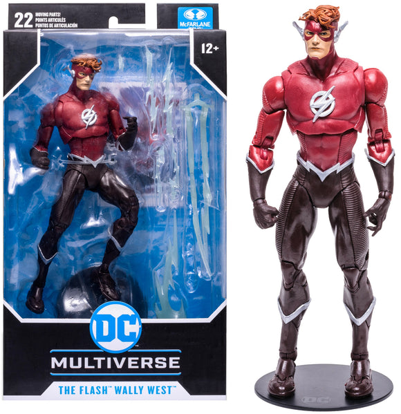 DC Multiverse The Flash Wally West Red Suit (Gold Label) 7