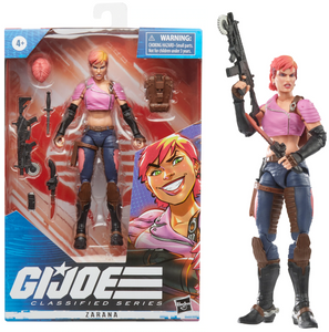 G.I. Joe Classified Series Zarana 6" Inch Scale Action Figure - Hasbro
