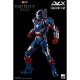 Avengers: Infinity Saga Iron Patriot DLX 1:12 Scale Action Figure - Threezero