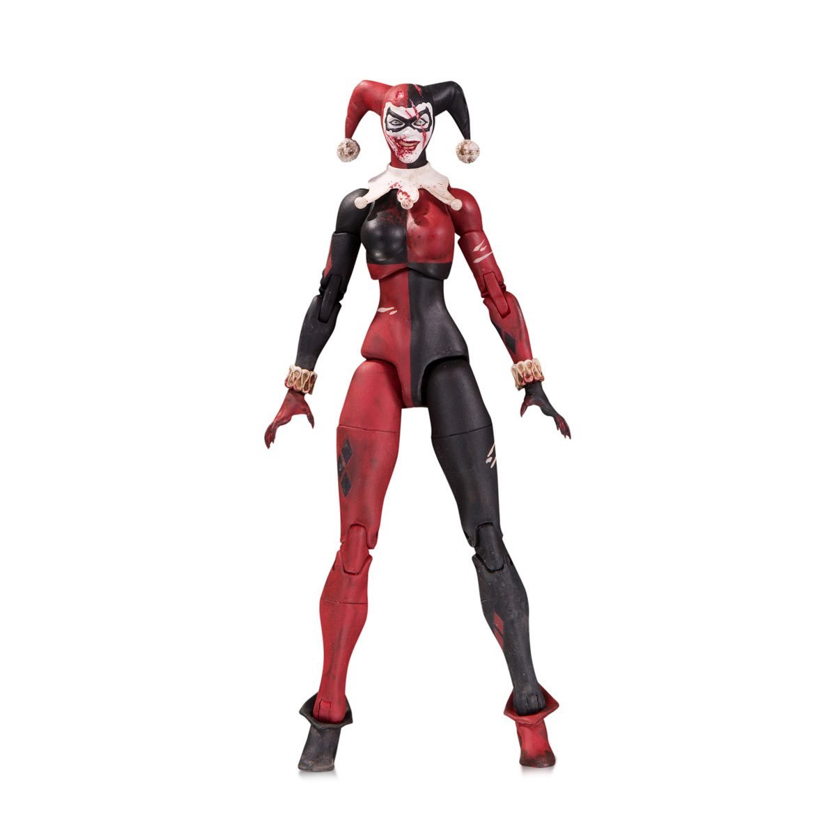 DC Comics Spacesuit Harley Quinn Actionfigur, 17,3 Cm – Mit Zubehör (Weltraum-Pizza & Pop-Pistole)
