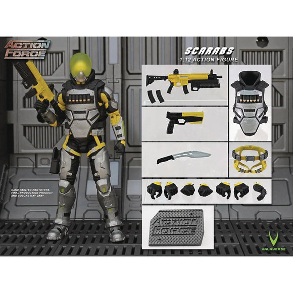 Action Force Series 2 Scarab 1:12 Scale Action Figure - Valaverse
