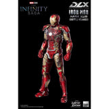 Avengers: Infinity Saga Iron Man Mark 43 DLX Battle Damage 1:12 Scale Action Figure - Threezero
