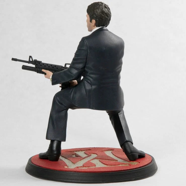 Figura De Tony Montana Figura Coleccionable De Tony Montana – Scarface, 18 Cm, Oficial Con Caja Ventana Figura De Tony Montana Figura Coleccionable De Tony Montana – Scarface, 18 Cm, Oficial Con Caja Ventana